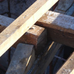 solaio di copertura in  legno