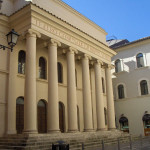 restauro architettonico pronao del teatro verdi di terni da costruzioni zaffini