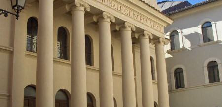 Messa in sicurezza Pronao del teatro Verdi di Terni